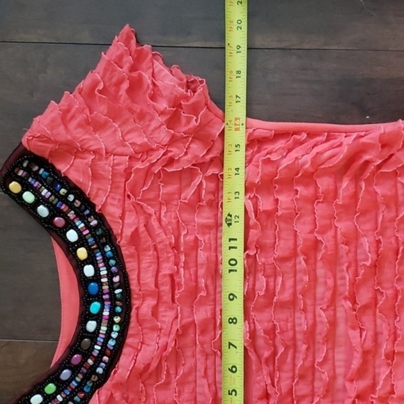 Ladies Cocomo beaded and stoneware top - Picture 5 of 5